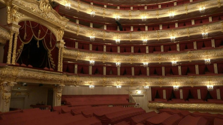 Gone dark: Moscow's Bolshoi Theatre hopes to reopen in September