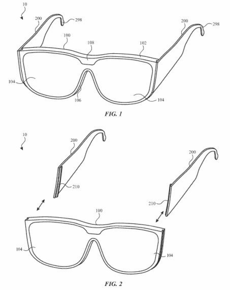 Apple smartglasses modular