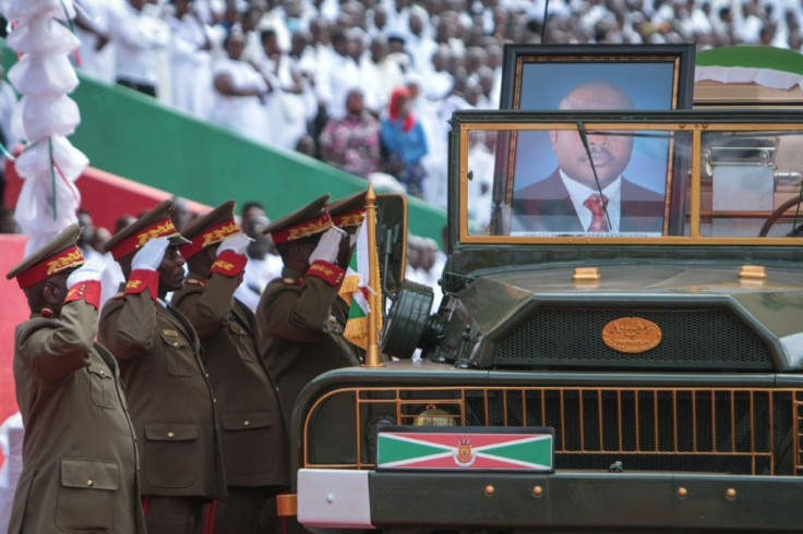 Friday was declared a national holiday and citizens lined the roads waiting for the funeral convoy to pass