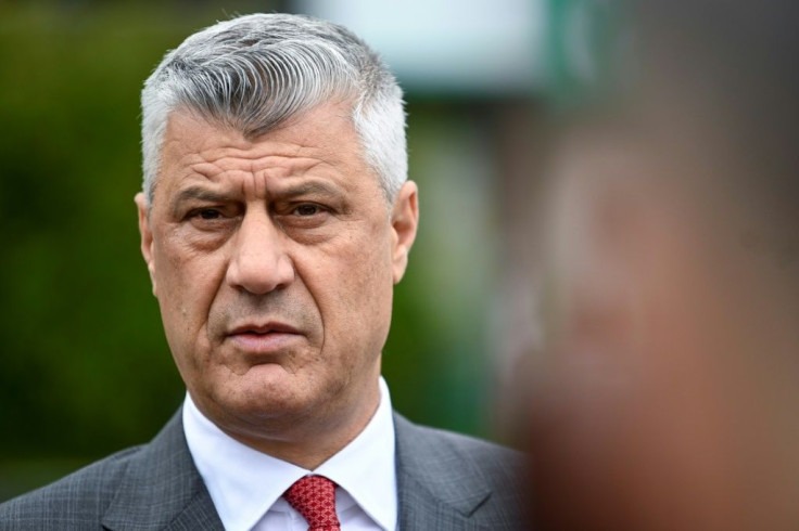 Hashim Thaci has previously said he would comply with the court and that he is innocent