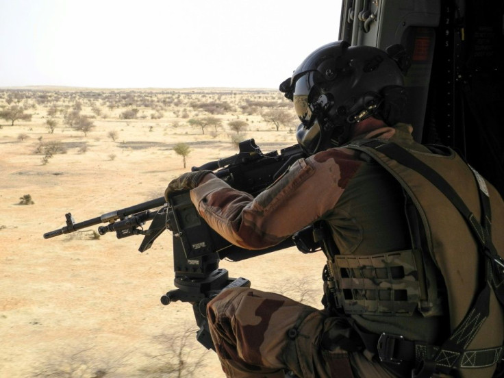 On patrol: France has committed more than 5,000 troops to its anti-jihadist force in the Sahel