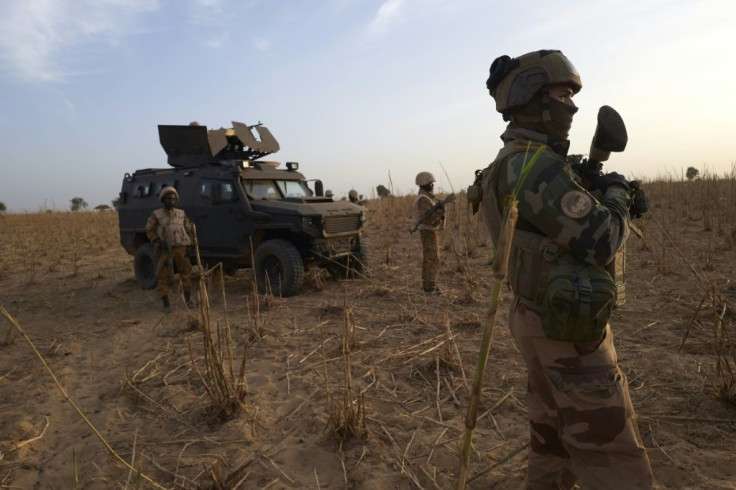 French troops in Burkina Faso last year. France has deployed 5,100 troops in the Sahel in its Barkhane anti-jihadist mission.