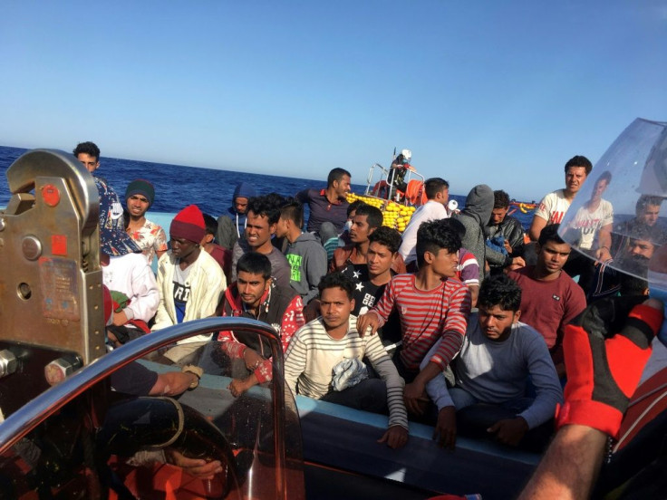 In spite of the dangers of crossing the Mediterranean, the migrants believe it was still preferable to staying in Libya