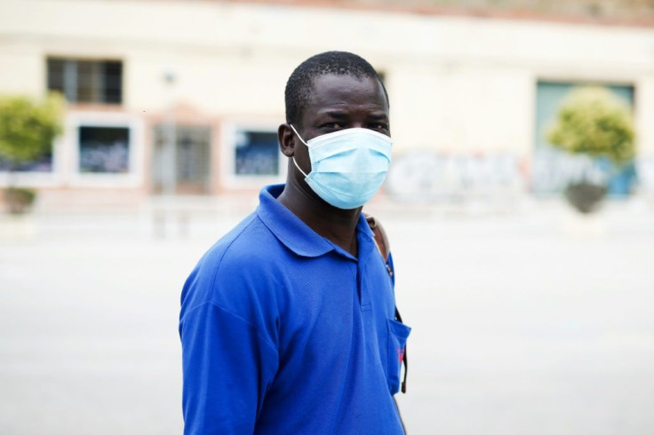 Faye, a 43-year-old worker from Senegal had been sleeping rough until they opened the sports hall in Fraga