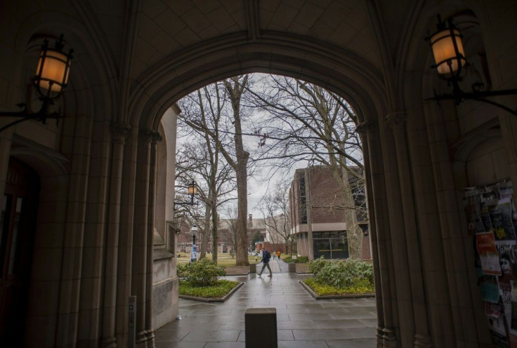Princeton University campus, photographed on February 4, 2020