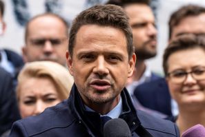 RafaÅ Trzaskowski, the main challenger bidding to defeat right-wing President Andrzej Duda
