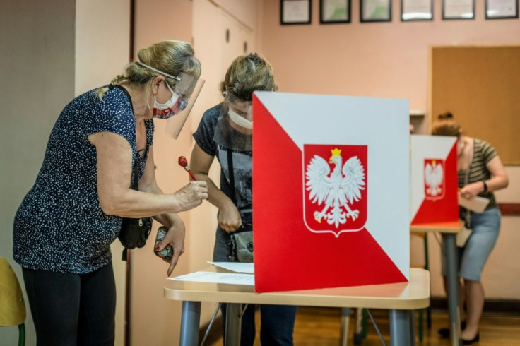 The Polish election was delayed from May because of the coronavirus pandemic
