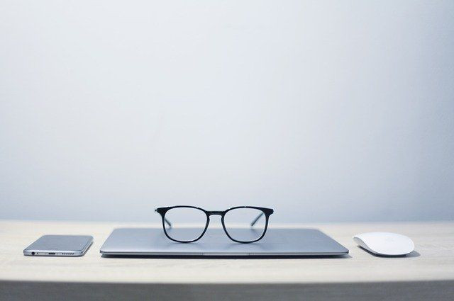blue light glasses laptop phone