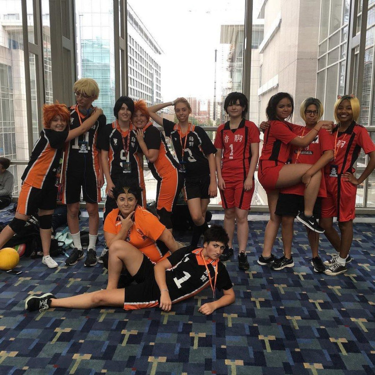 Haikyuu!! anime cosplayers