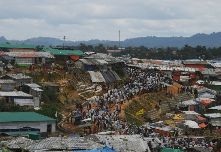 Hundreds of thousands of Rohingya fled to Bangladesh to escape a military crackdown in Myanmar