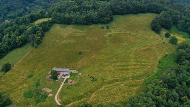 Peduzzi's farm is in Alpe Bedolo near the border with Switzerland