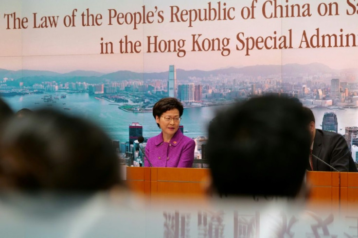 Hong Kong leader Carrie Lam hailed the legislation as the "most important development" since the city's return to Beijing's rule in 1997