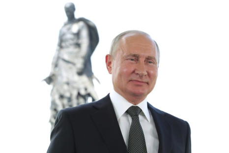 Russian President Vladimir Putin, seen here delivering a national address on June 30, 2020, has triggered fresh outrage in the United States over reports of targeting US troops in Afghanistan