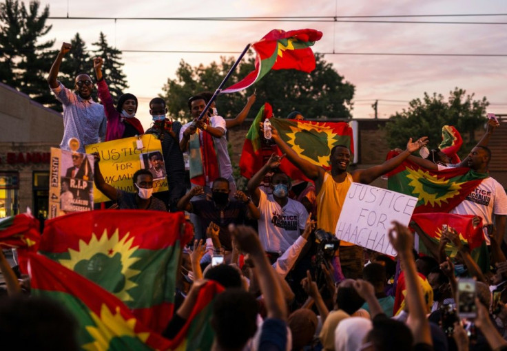 Protests even broke out in the Oromo community the US state of Minnesota over the musicians death