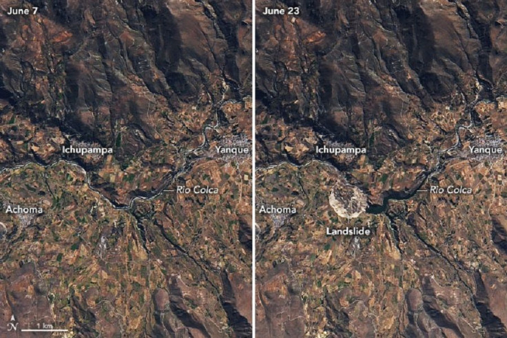 Landslide In Peru