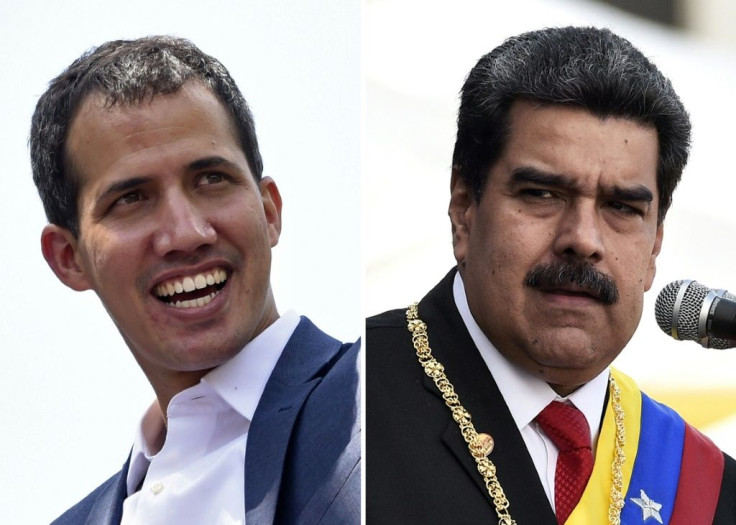 Venezuelan opposition leader Juan Guaido (L) and President Nicolas Maduro dispute $1 billion in gold held at the Bank of England