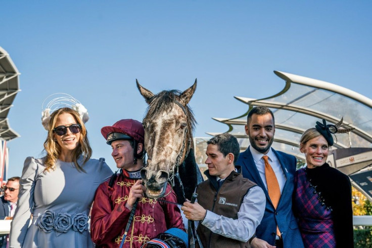 Sheikh Fahad Al Thani (2nd R) of Qatar Racing and jockey Oisin Murphy went close to winning the Derby in 2018 and on Saturday trainer Andrew Balding hopes they will taste victory in the race with his runner Kameko
