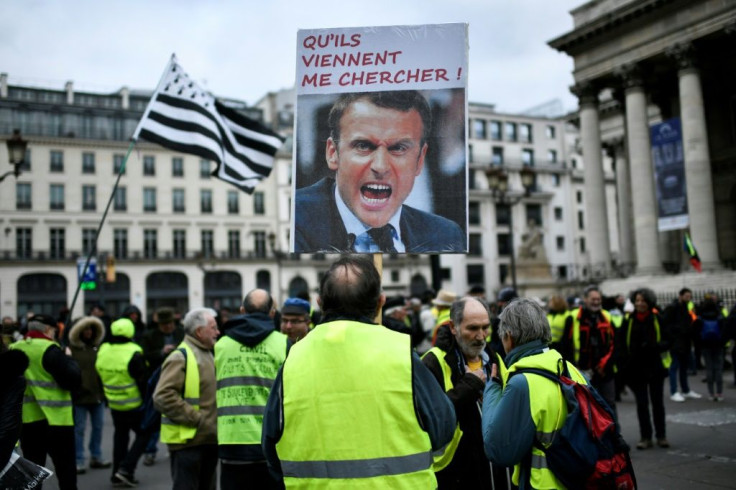 Macron's reforms have sparked massive strikes as well as the fierce "yellow vest" anti-government revolt