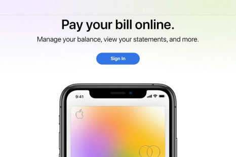 Apple Card website