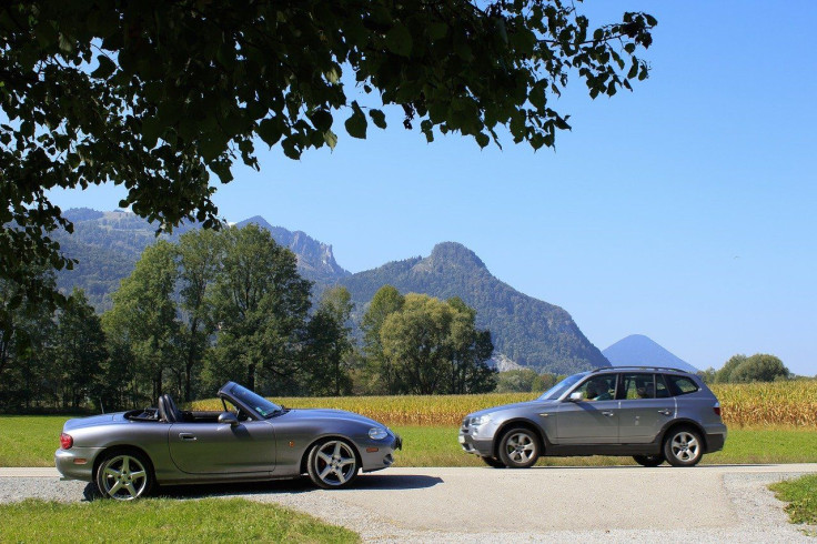 Black woman captures video of white man in BMW convertible following her