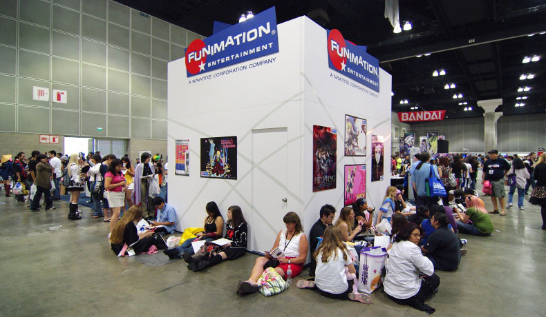 Funimation booth