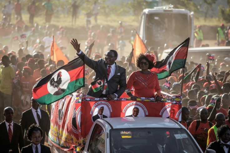 Opposition Malawi Congress Party (MCP) leader and now president, Lazarus Chakwera (L) came to power after a rerun election