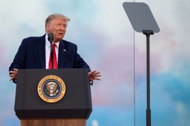 US President Donald Trump described his idea for a national park of "American heroes" while speaking on July 4, 2020, in the White House garden