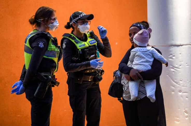 Hundreds of police officers have been deployed to enforce the Melbourne lockdowns