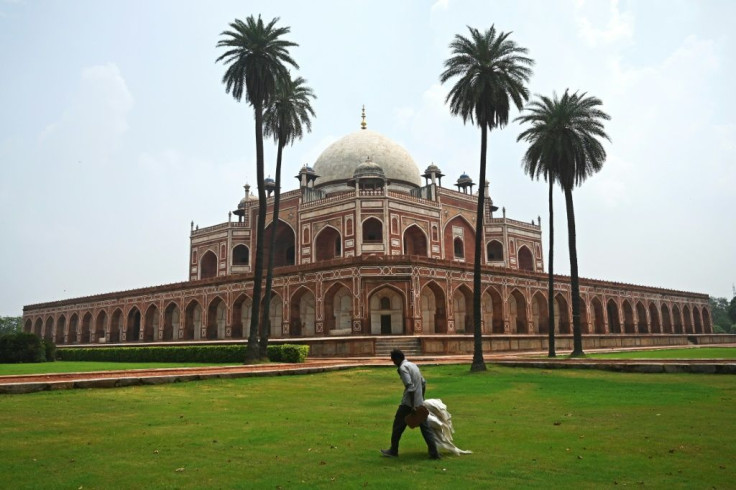 Humayun's Tomb in Delhi reopened Monday, while other national monuments like the Taj Mahal remained shut