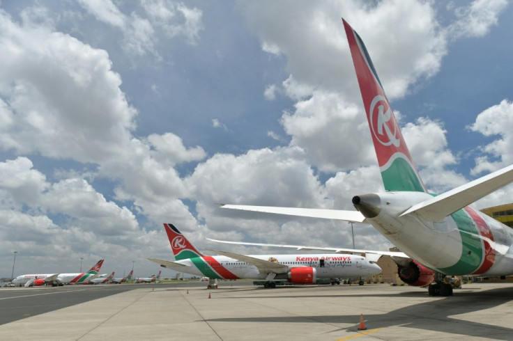 Grounded: Kenya has banned international flights since March 25