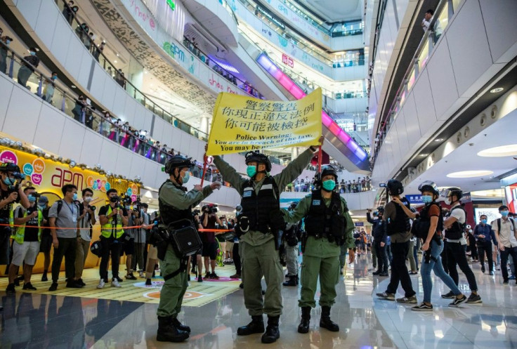 Certain political views, slogans and signs became illegal in Hong Kong overnight with the passage of China's new national security law for the city