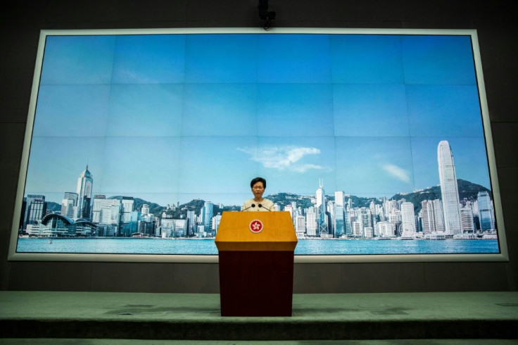 Hong Kong Chief Executive Carrie Lam, who up until the imposition of the law in Hong Kong refused to talk about it, says her government will 'vigorously implement' it now