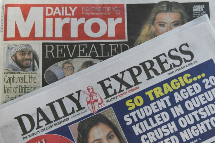 Reach, publisher of UK newspapers Daily Mirror and Daily Express, plans a reduction in headcount of about 550 staff, or 12 percent of its workforce -- as it looks to make annual cost savings of Â£35 million ($43 million)