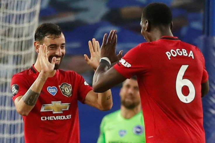 Dynamic duo: Bruno Fernandes and Paul Pogba have instantly formed a potent midfield partnership for Manchester United