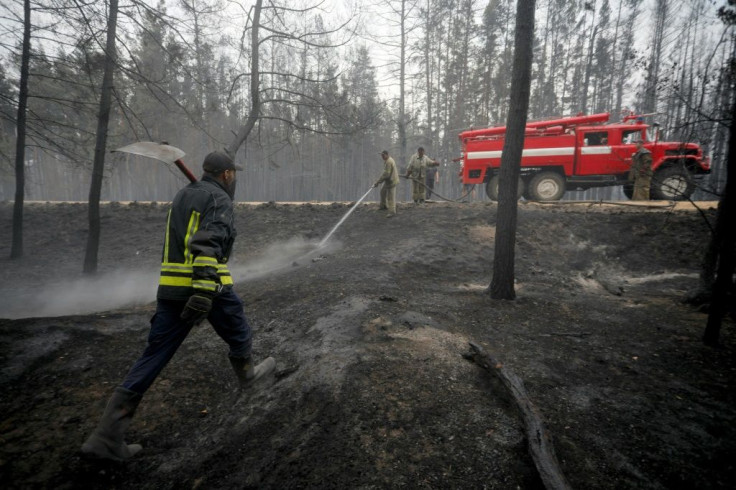 More than 1,200 firefighters, rescue workers and National Guard are fighting fires in three locations