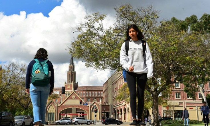 The US Immigration and Customs Enforcement (ICE) announced that foreign students (similar to the students pictured in March 2020) whose entire courses have moved online because of the coronavirus pandemic must return to their home country