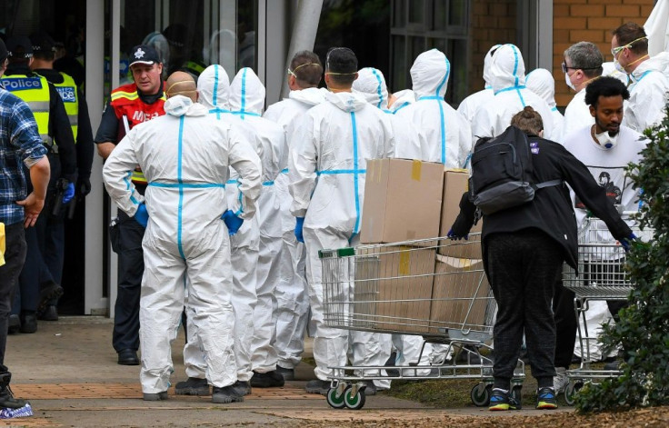 Authorities are waiting for more test results from high-rise public housing estates where roughly 3,000 people have been confined to their apartments after a cluster emerged there