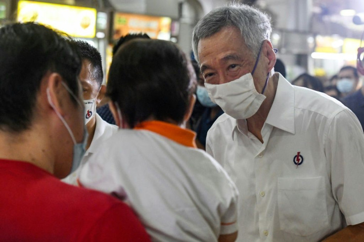 Prime Minister Lee Hsien Loong has sought to project his party as a force for stability that can guide Singapore through tough times