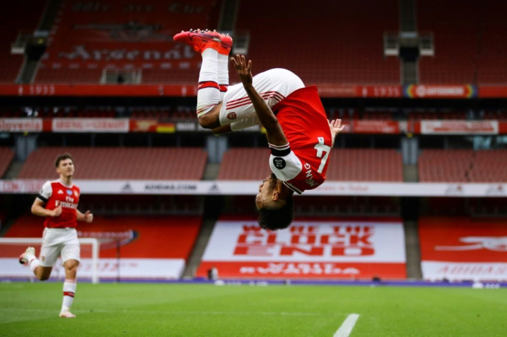 Arsenal striker Pierre-Emerick Aubameyang