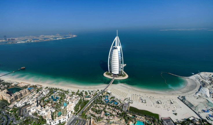 The first visitors arrived to Dubai this week to be greeted by temperature checks and nasal swabs, in a city better known for skyscrapers and luxury resorts
