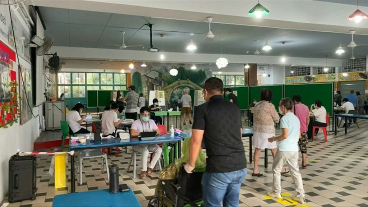 IMAGESSingaporeans vote in a general election as the city-state emerges from a major coronavirus outbreak that swept through migrant worker dormitories.The People's Action Party (PAP), which has governed Singapore for six decades, is assured of victory 