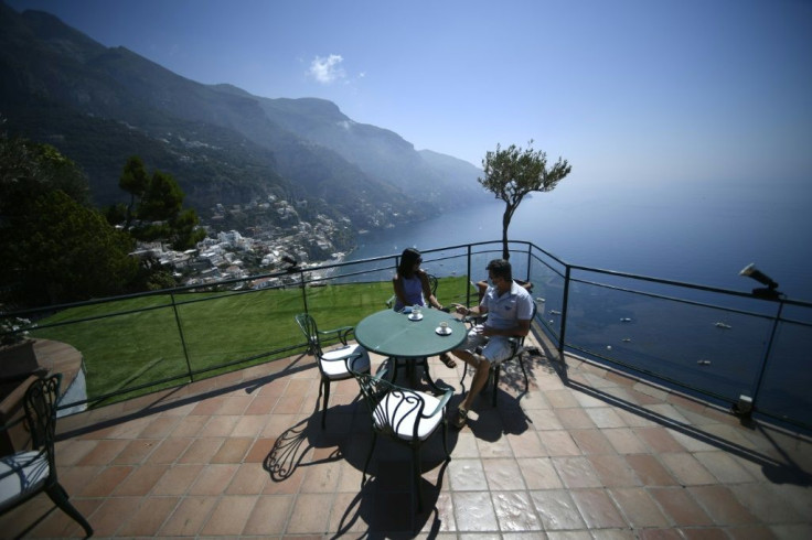 With no tourists from North America on the Amalfi coast, Italians are saying they have 'rediscovered' their own country