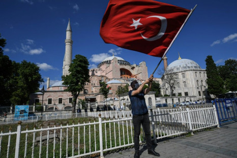 Turks began celebrating after a top Turkish court revoked Hagia Sophia's status as a museum, clearing the way for it to be turned back into a mosque