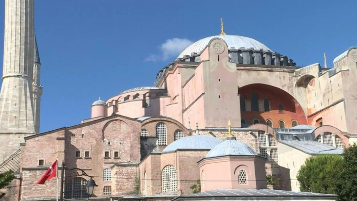 Celebrations as Turkey announces iconic Hagia Sophia will be reopened as mosque