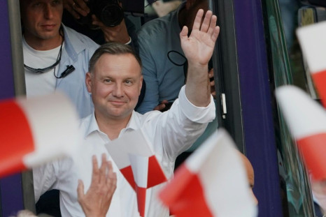 The incumbent Duda won the first round comfortably, but polls suggest the second-round vote will be close