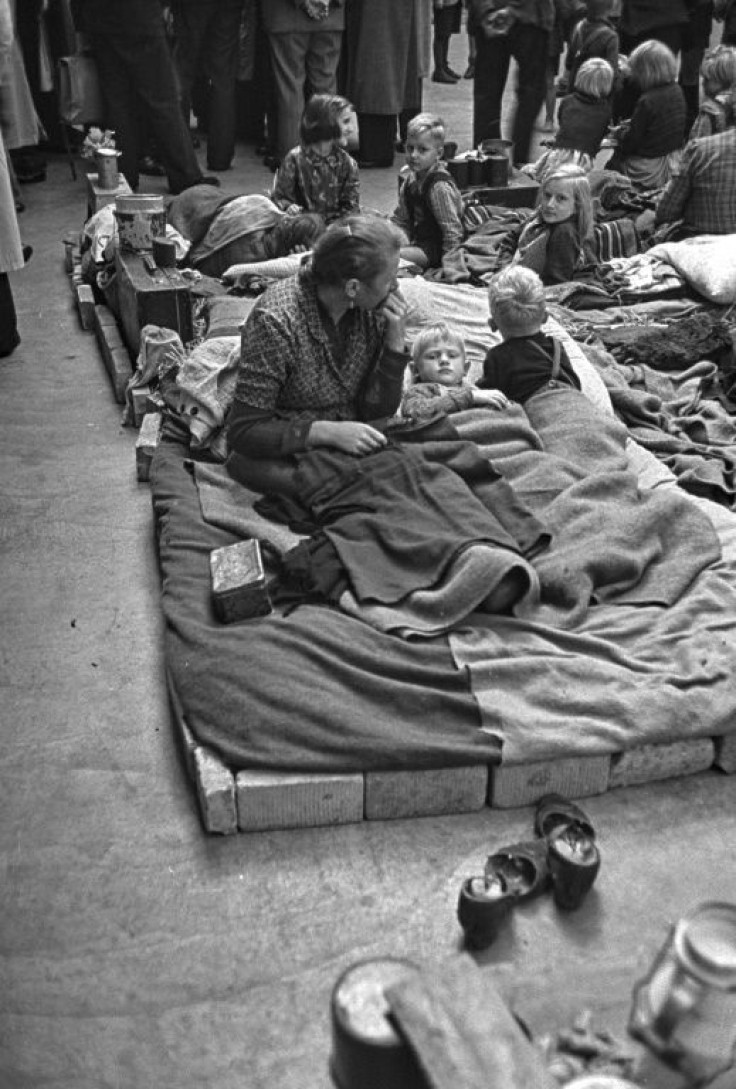 Between 1945 and 1949, when the last German refugees left the country, 17,000 died -- 13,000 of those in 1945 alone -- 60 percent of whom were children under the age of five