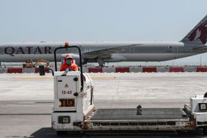 Qatar accused its neighbours of violating a convention that regulates the free passage of its passenger planes through foreign airspace