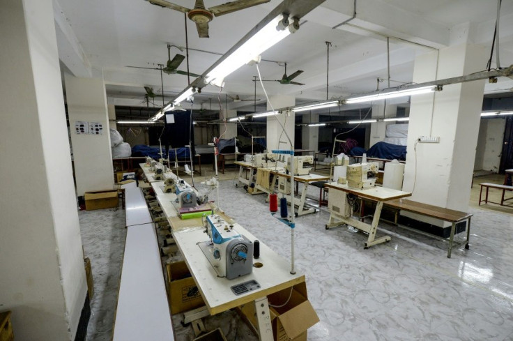 An empty garment factory in Bangladesh, where the pandemic has left more than 100,000 in the sector jobless