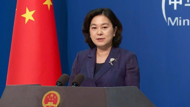 Chinese Foreign Ministry Spokesperson Hua Chunying says China strongly opposes Britain's ban on Huawei, adding "the world is big, the United Kingdom is relatively small"