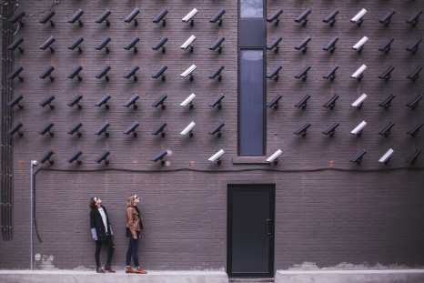cameras installed on a wall